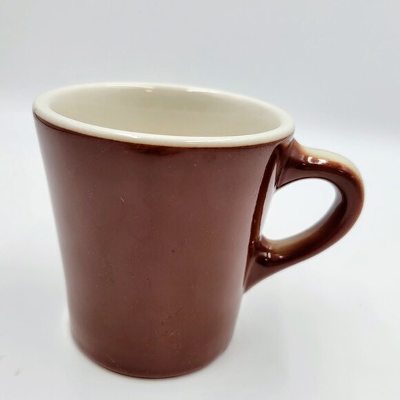 Vintage Mug Cup Restaurant Ware Brown Read - Picture 4 of 10